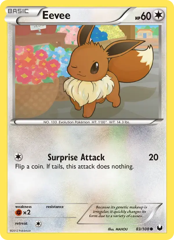 Eevee #83 — Dark Explorers