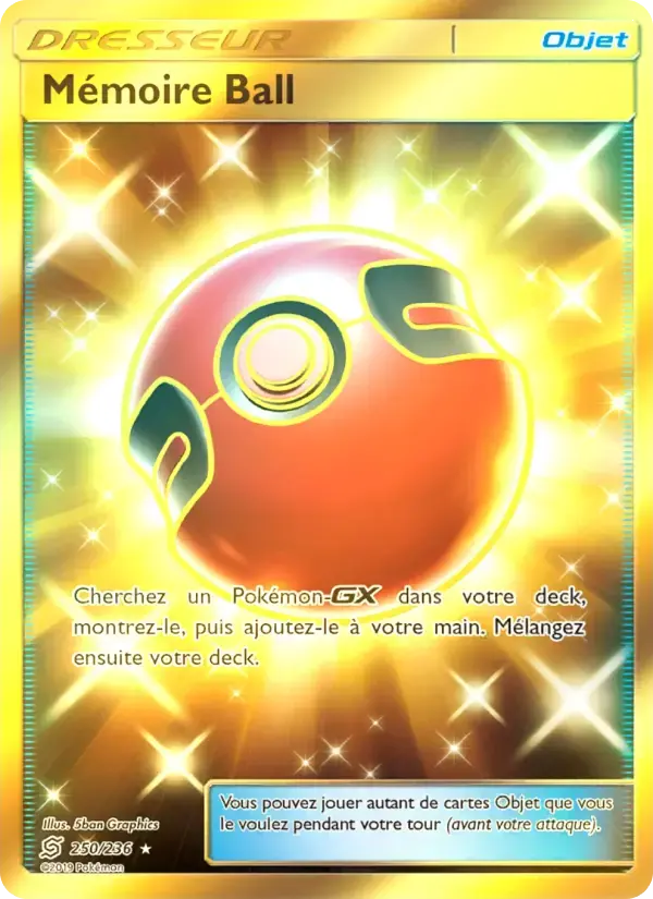 Carte Pokémon Mémoire Ball #250 — Harmonie des Esprits