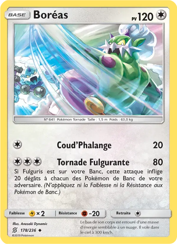 Carte Pokémon Boréas #178 — Harmonie des Esprits