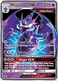 Naganadel GX #SM125 — Sun & Moon Promos