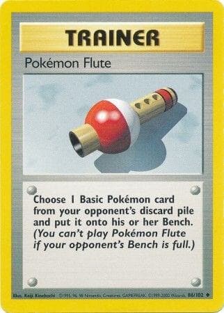 Pokémon Flute #86 — Base Set