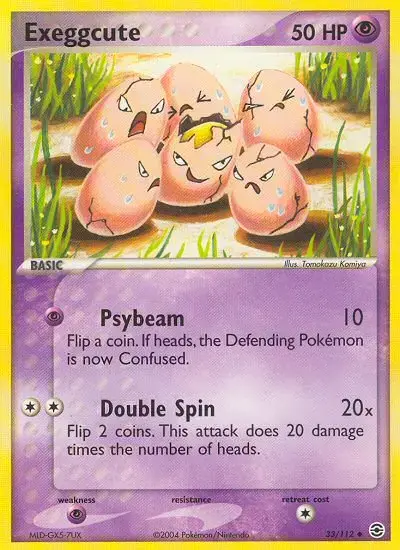 Exeggcute #33 — FireRed & LeafGreen