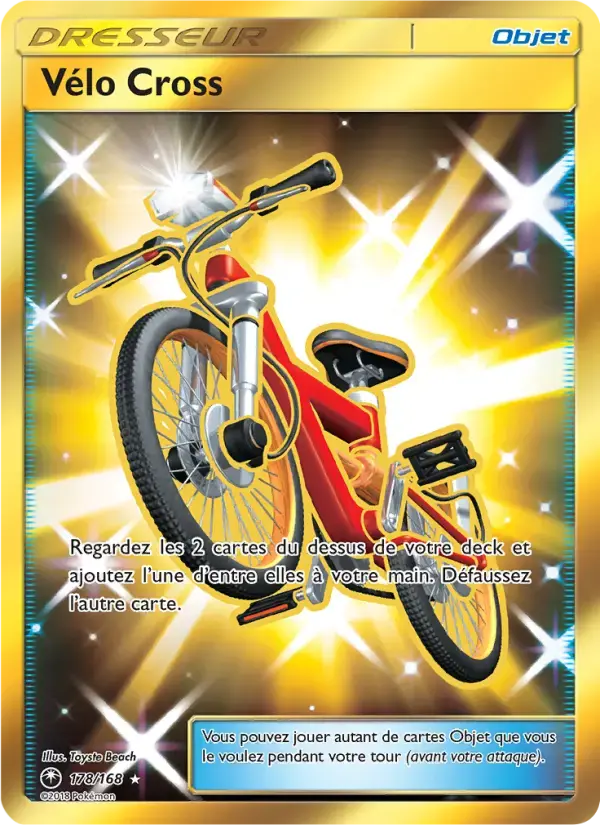 Carte Pokémon Vélo Cross #178 — Tempête Céleste