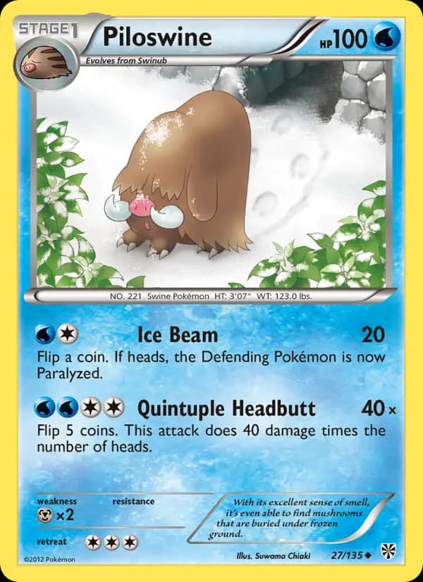 Piloswine #27 — Plasma Storm
