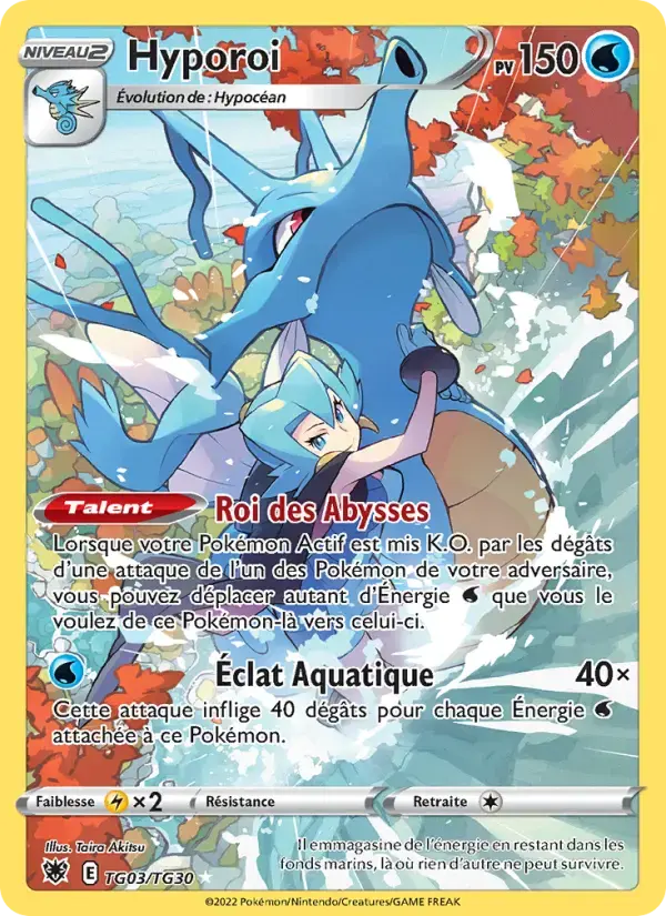 Carte Pokémon Hyporoi #TG03 — Astres Radieux