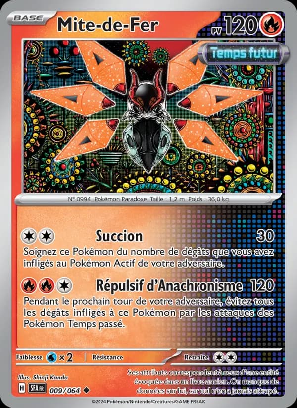 Carte Pokémon Mite-de-Fer #009 — Fable Nébuleuse