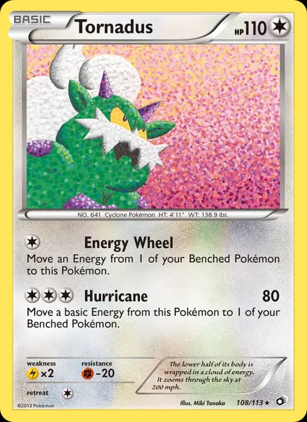 Tornadus #108 — Legendary Treasures