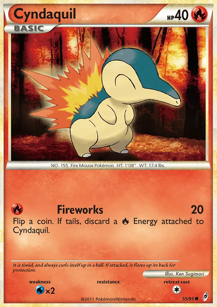 Carte Pokémon Héricendre #55 — L'Appel des Légendes