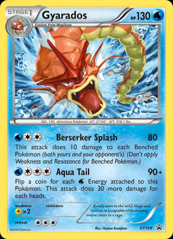 Gyarados #XY109 — XY Promos
