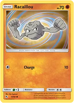 Carte Pokémon Racaillou #33 — Destinées Occultes