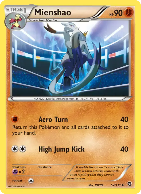 Mienshao #57 — Furious Fists