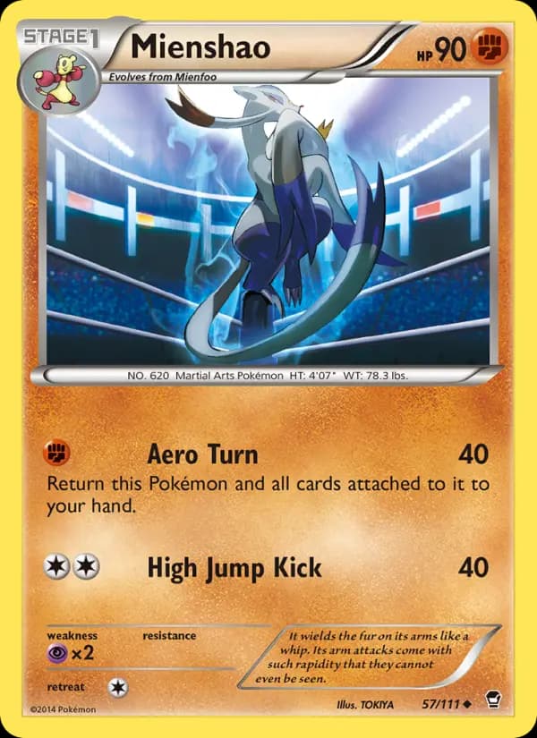 Mienshao #57 — Furious Fists