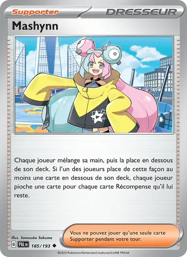 Carte Pokémon Mashynn #185 — Évolutions à Paldea