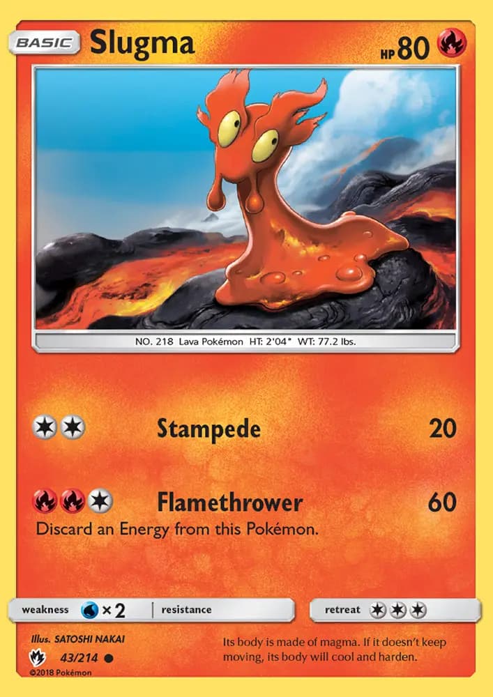 Slugma #43 — Lost Thunder