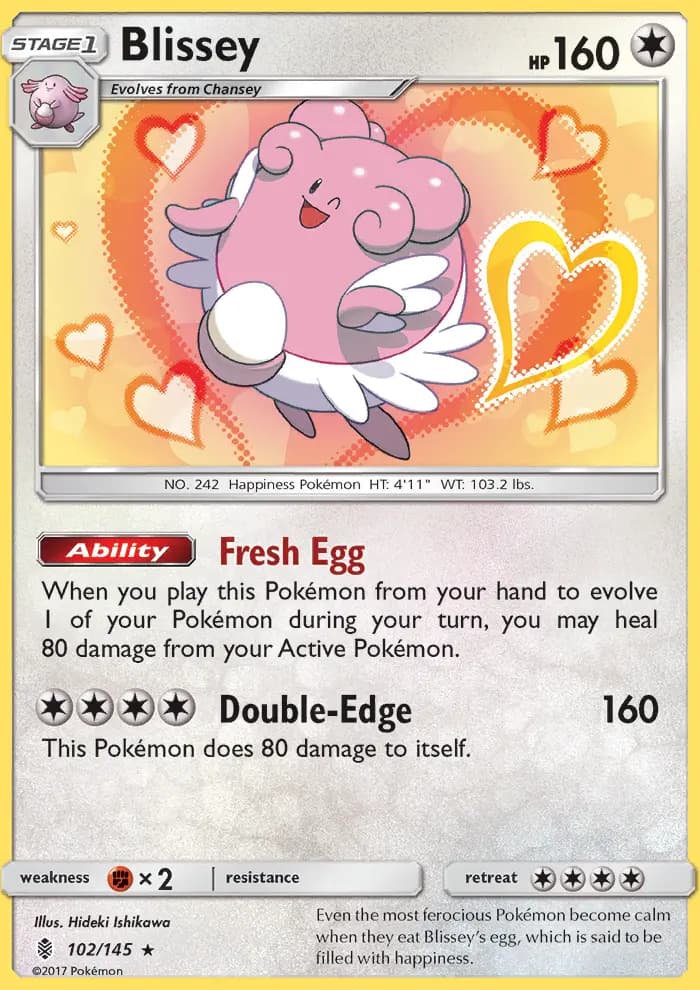 Blissey #102 — Guardians Rising