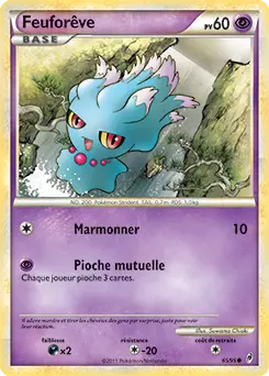 Carte Pokémon Feuforêve #65 — L'Appel des Légendes