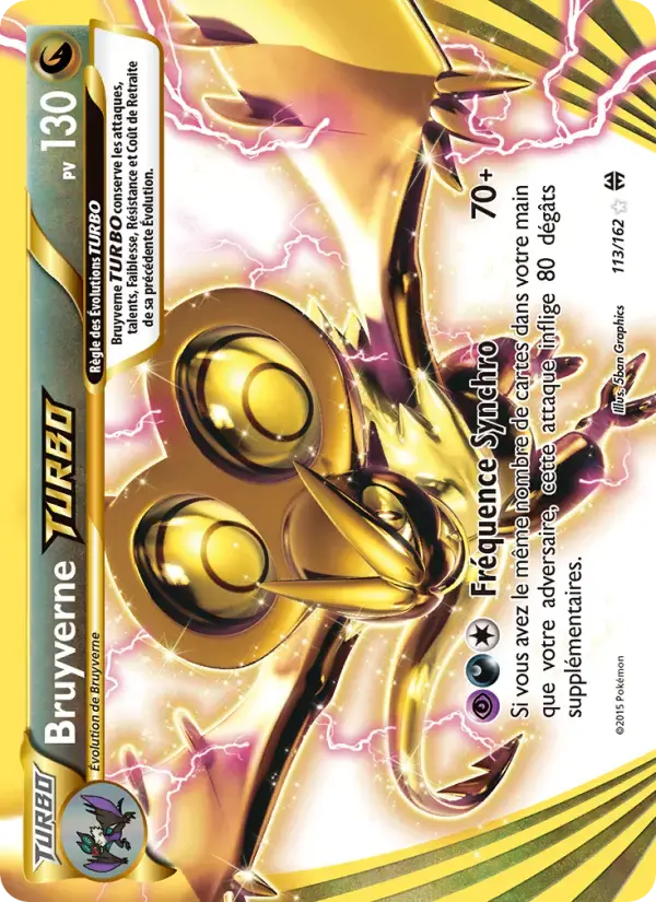 Carte Pokémon Bruyverne TURBO #113 — Impulsion Turbo