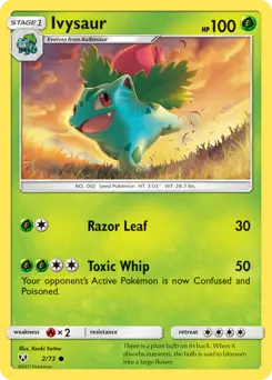 Ivysaur #2 — Shining Legends