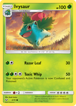 Carte Pokémon Herbizarre #2 — Légendes Brillantes