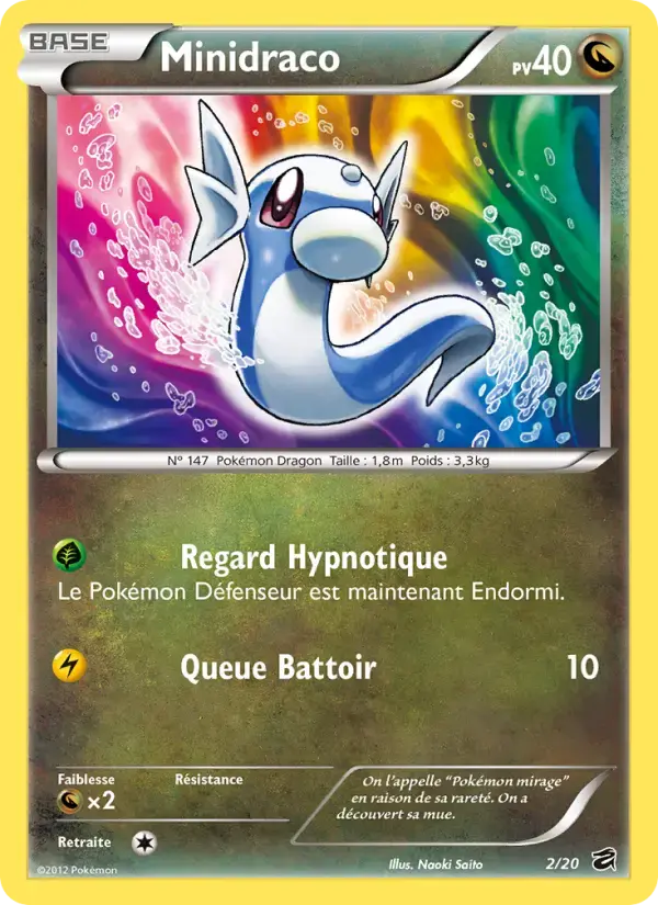Carte Pokémon Minidraco #2 — Coffre des Dragons
