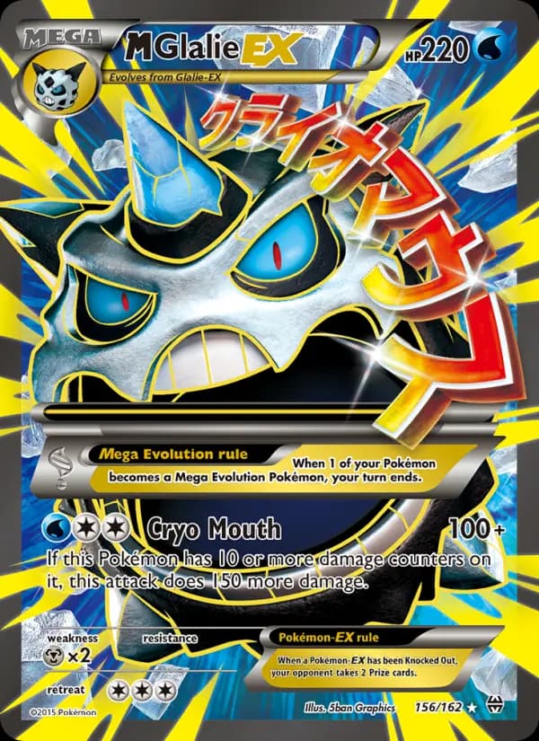 M Glalie EX #156 — BREAKthrough