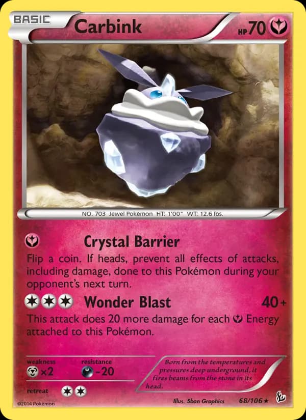 Carbink #68 — Flashfire