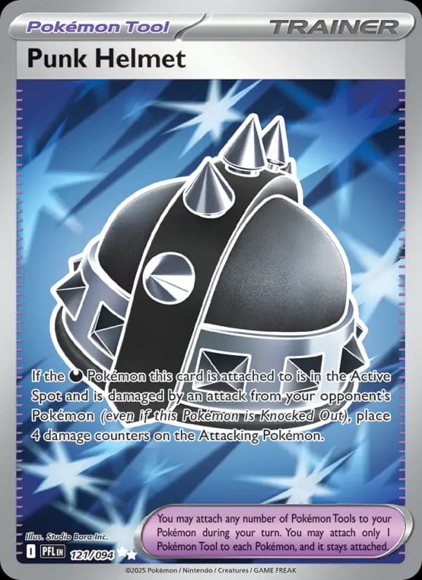 Punk Helmet #121 — Phantasmal Flames