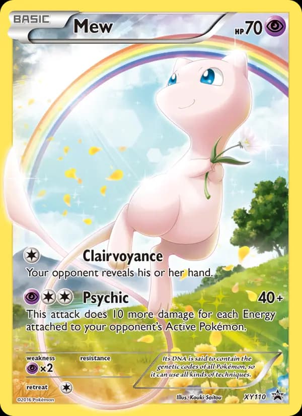 Mew #XY110 — XY Promos