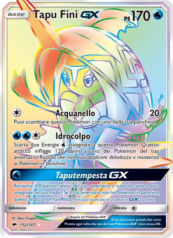 Carte Pokémon Tokopisco GX #152 — Ombres Ardentes