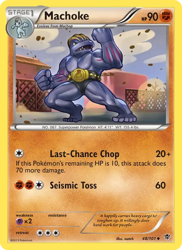 Machoke #48 — Plasma Blast