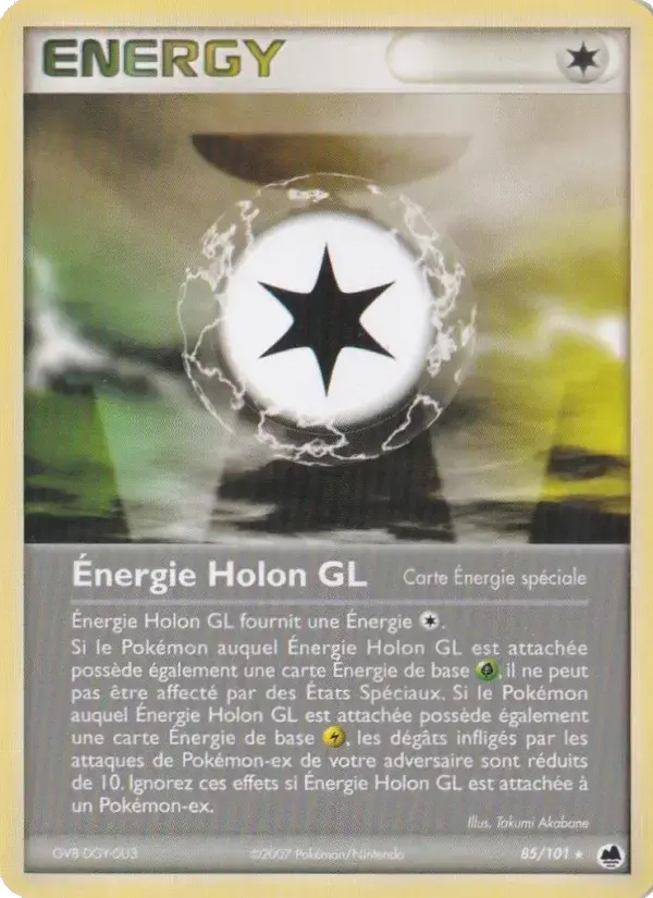 Carte Pokémon Énergie Holon GL #085 — Île des Dragons