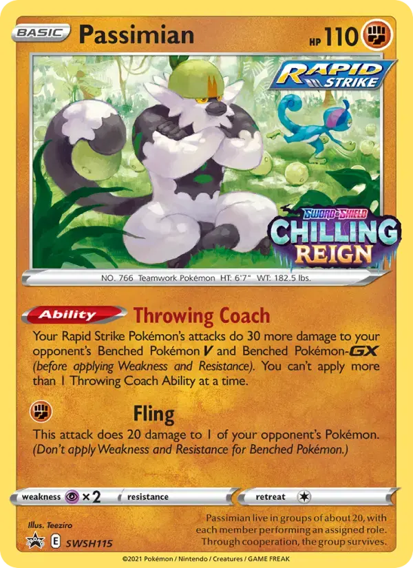 Passimian #SWSH115 — Sword & Shield Promos