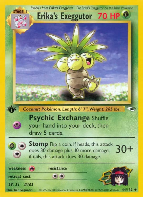 Erika's Exeggutor #44 — Gym Heroes