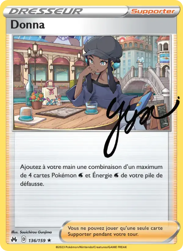 Carte Pokémon Donna #136 — Zénith Suprême