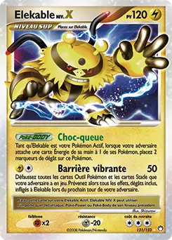 Carte Pokémon Elekable #121 — Trésors Mystérieux