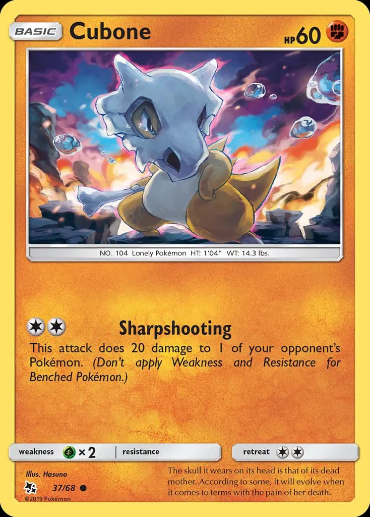 Cubone #37 — Hidden Fates