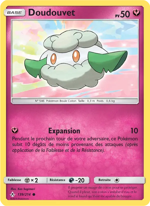 Carte Pokémon Doudouvet #139 — Alliance Infaillible