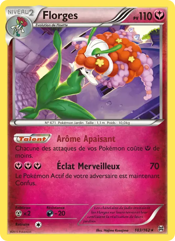 Carte Pokémon Florges #103 — Impulsion Turbo