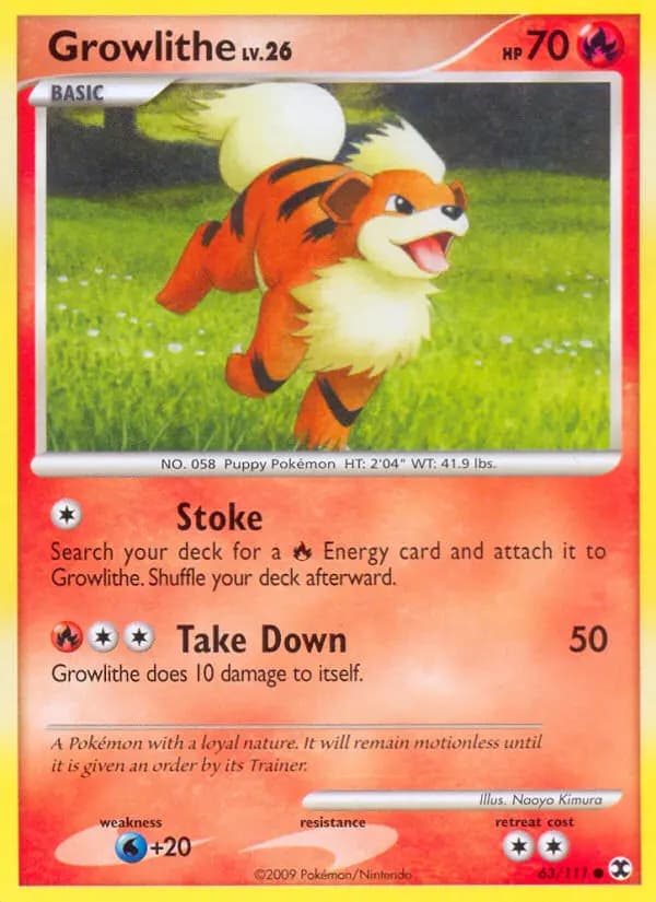 Growlithe #63 — Rising Rivals