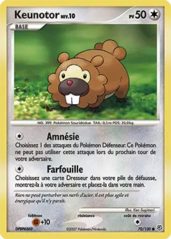 Carte Pokémon Keunotor #70 — Diamant et Perle