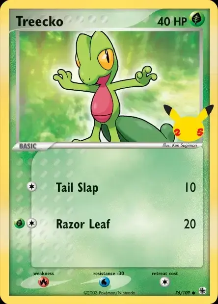 Carte Pokémon Arcko #76/109 — Jumbo