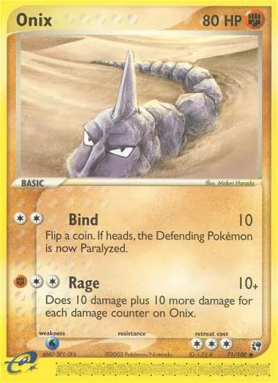 Onix #71 — Sandstorm