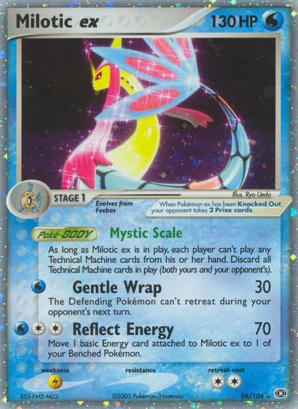 Milotic ex #96 — Emerald