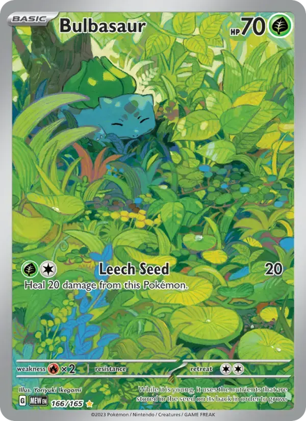 Bulbasaur #166 — 151