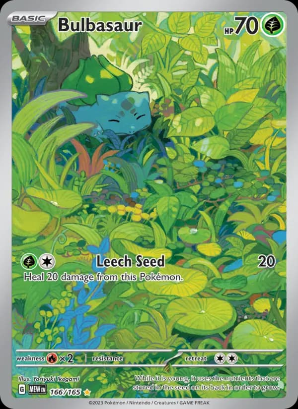 Bulbasaur #166 — 151