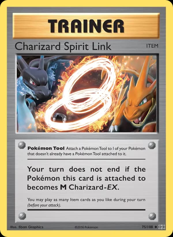 Charizard Spirit Link #75 — Evolutions