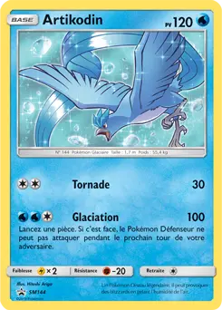 Carte Pokémon Artikodin #SM144 — Promos Soleil et Lune