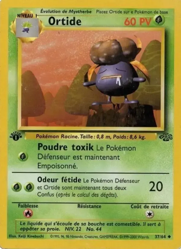 Carte Pokémon Ortide #37 — Jungle