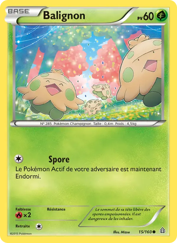 Carte Pokémon Balignon #15 — Primo-Choc