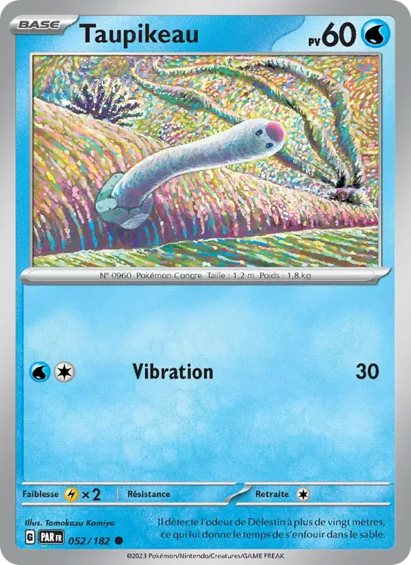 Carte Pokémon Taupikeau #052 — Faille Paradoxe